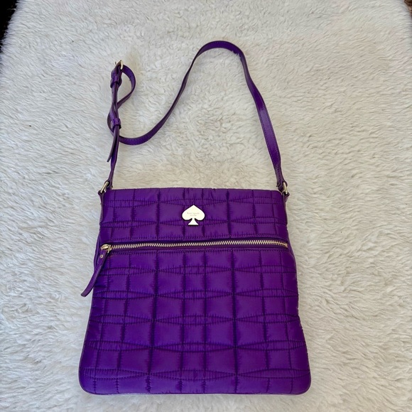 Kate Spade Vibrant Purple Crossbody Bag - Picture 16 of 16